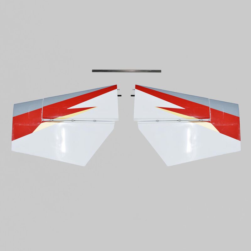 Horizontal Stabilizer with Elevators, and Carbon Joiner: Laser 260 35cc ARF