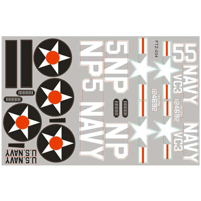 Decal Sheet: T-28 800mm, Red Decal Sheet: T-28 800mm, Red