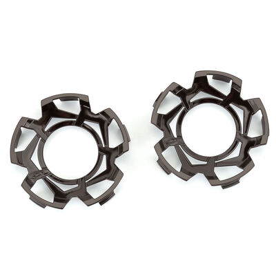 Clip-Lock Wheel Face Black Chrome for Ripper 3.8" Wheel (2) Clip-Lock Wheel Face Black Chrome for Ripper 3.8" Wheel (2)