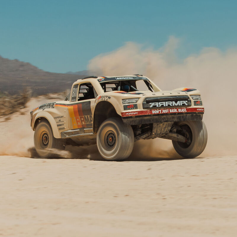 ARRMA 1/7 MOJAVE 6S 4X4 RTR Brushless Desert Truck, Beige