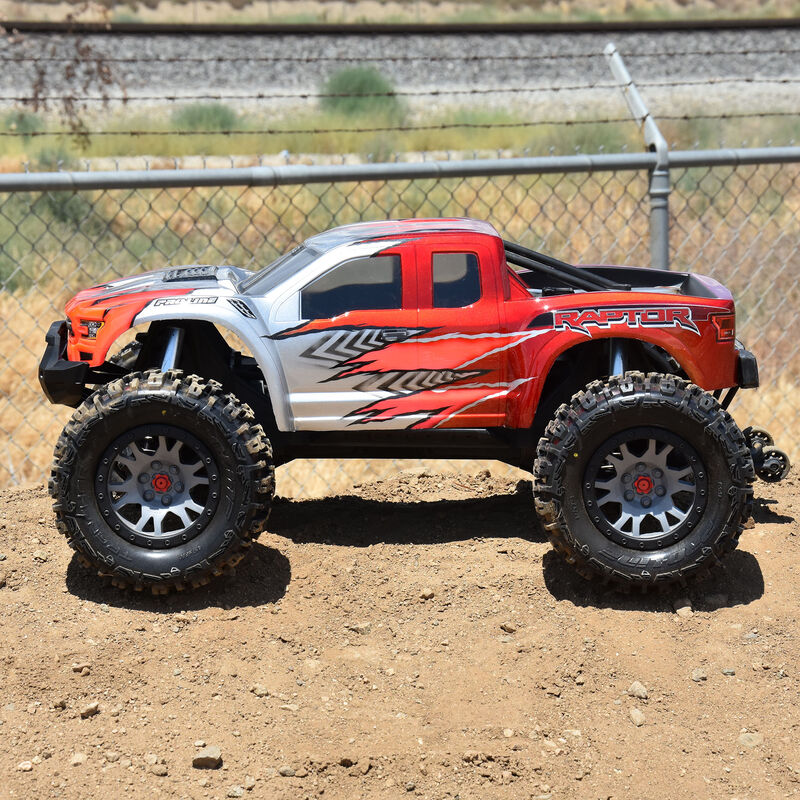 Limited Edition Trencher Pro-Loc F/R Mounted 24mm Gray/Black Impulse (2): X-MAXX