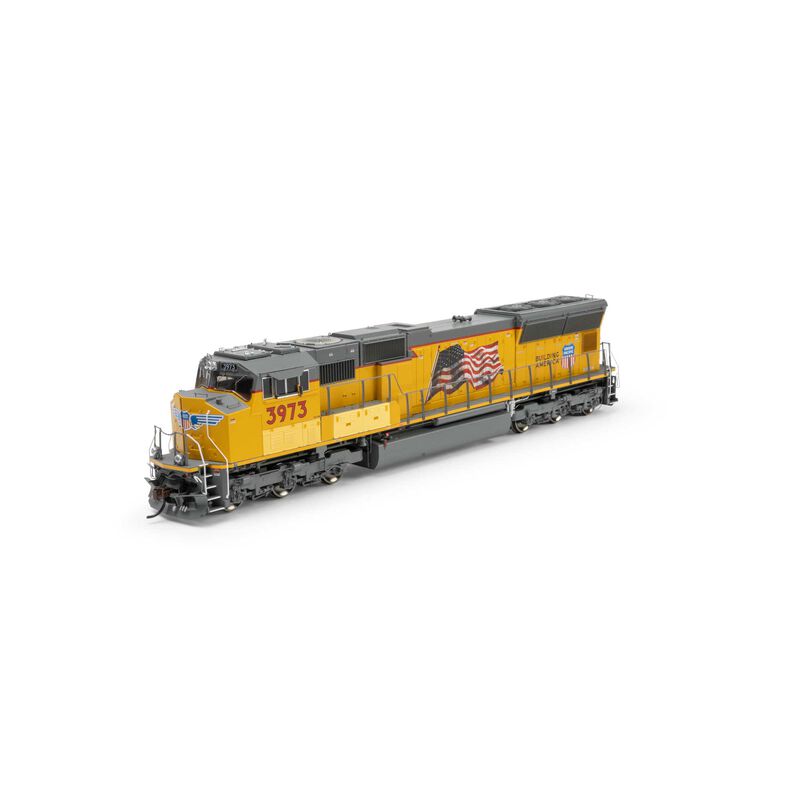 Athearn Genesis HO SD70M Locomotive with DCC & Sound, UP #3973