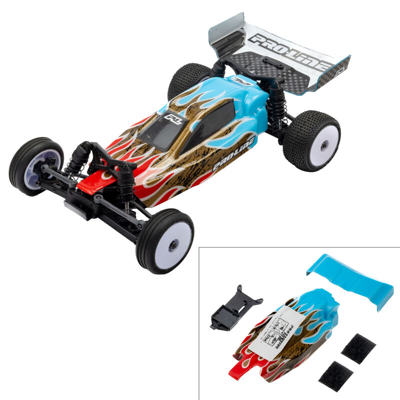 Limited Edition 1/24 Pre-Cut/Pre-Painted Crowd Pleazer Templeman Body with ESC Relocator: Losi Micro-B