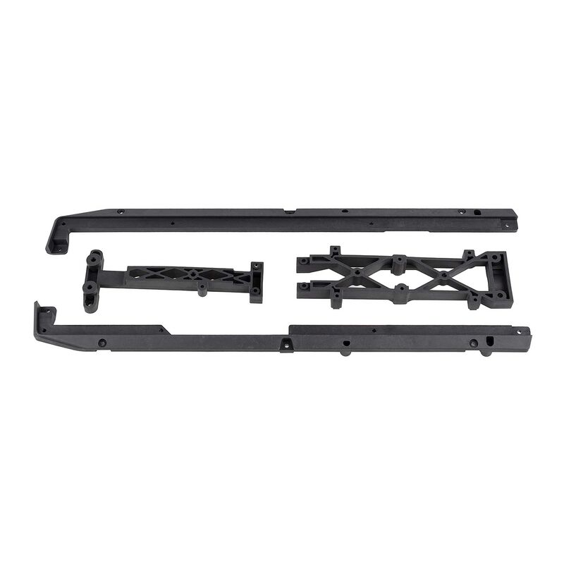 Lower Chassis Brace Set, 1/7 Team Associated SR7
