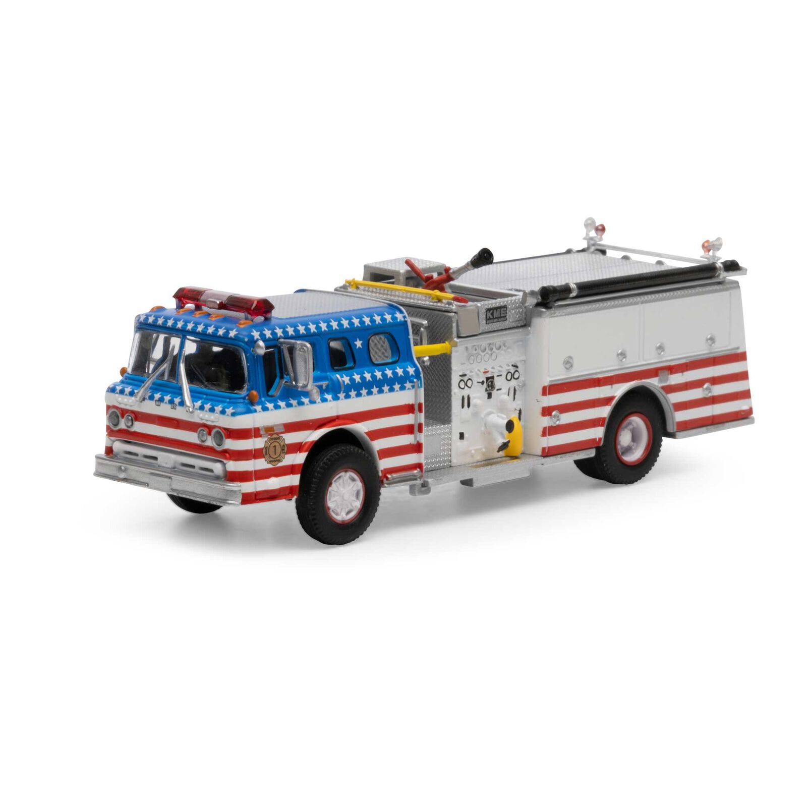 HO RTR Ford C Fire Truck, Highspire/Pennsylvania