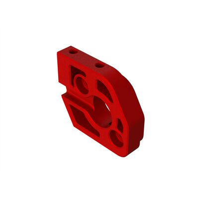 Aluminum Motor Plate, Red Aluminum Motor Plate, Red