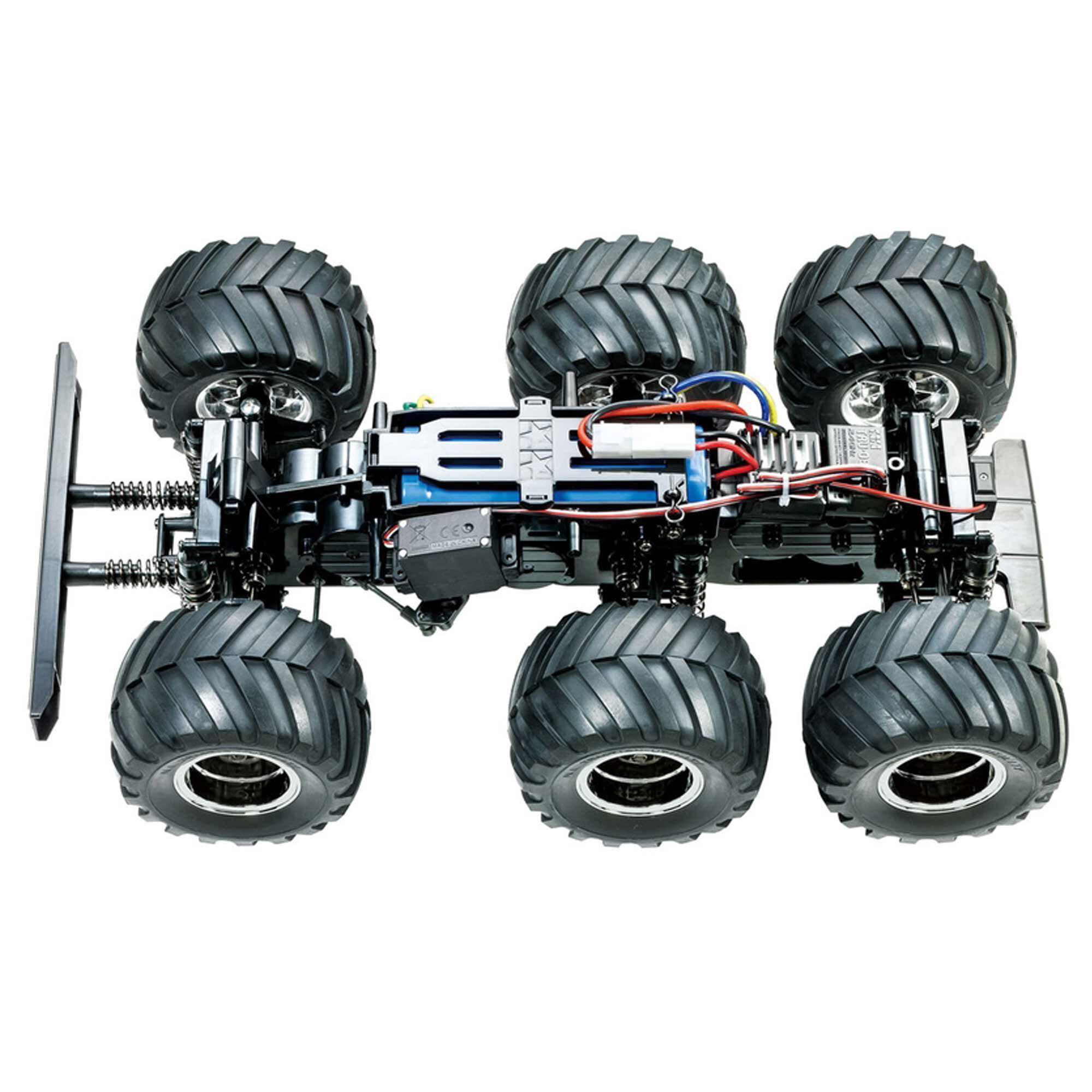 Tamiya 1/18 King Yellow 6x6 G6-01 4WD 