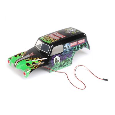 Body Set, Grave Digger, Painted: Mini LMT Body Set, Grave Digger, Painted: Mini LMT