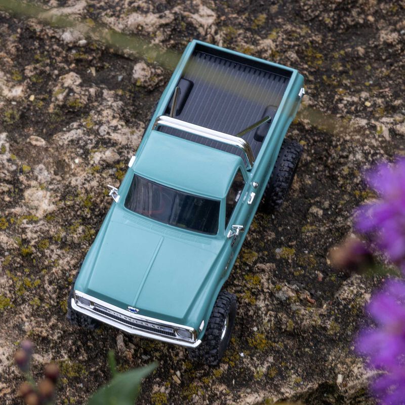 Axial 1/30 SCX30 ½¦º¸·¹ K10 4X4 RTR ºê·¯½Ãµå ¶ô Å©·Ñ·¯ (¹èÅ͸® ¹× ÃæÀü±â Æ÷ÇÔ), ³ì»ö