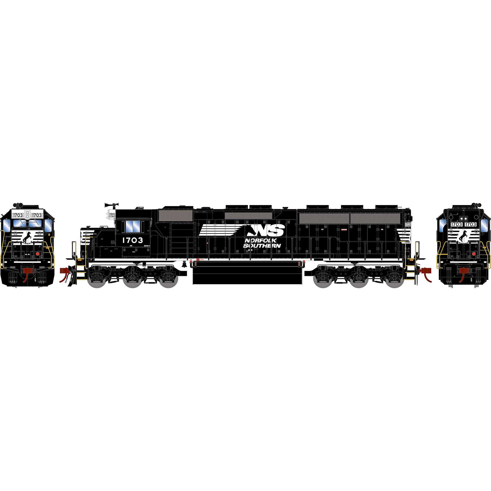 HO SD45-2 with DCC & Sound, NS #1703