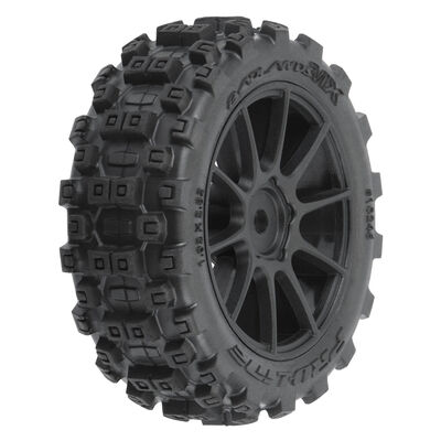 Badlands MX 1.9" Buggy Tires MTD Mach-10 Black Wheels: Typhon GROM Badlands MX 1.9" Buggy Tires MTD Mach-10 Black Wheels: Typhon GROM