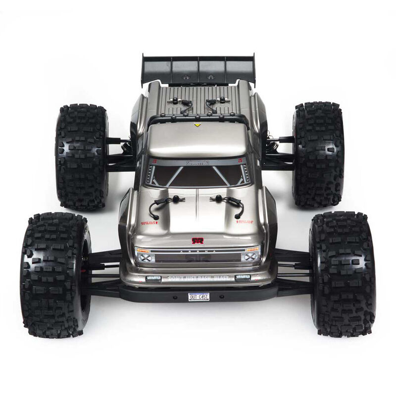 1/8 OUTCAST 6S BLX 4WD Brushless Stunt Truck with Spektrum RTR, Silver