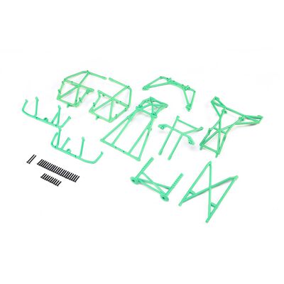 Cage Set, Complete, Green: LMT Cage Set, Complete, Green: LMT