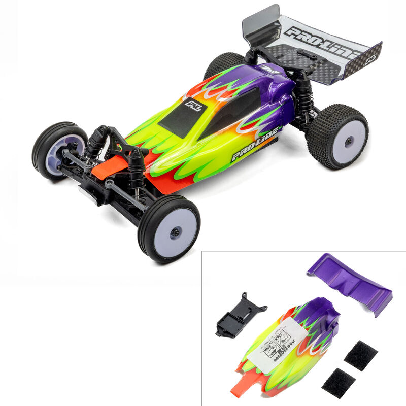 Pro-Line Racing Limited Edition Pre-Cut/Pre-Painted Crowd Pleazer Slipstream Body with ESC Relocator: Losi Micro-B