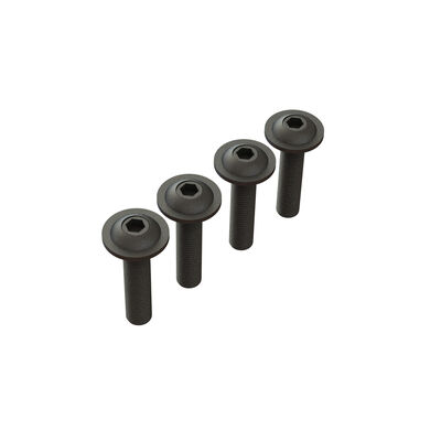 Button Head Screw Flanged M4x18mm (4) Button Head Screw Flanged M4x18mm (4)
