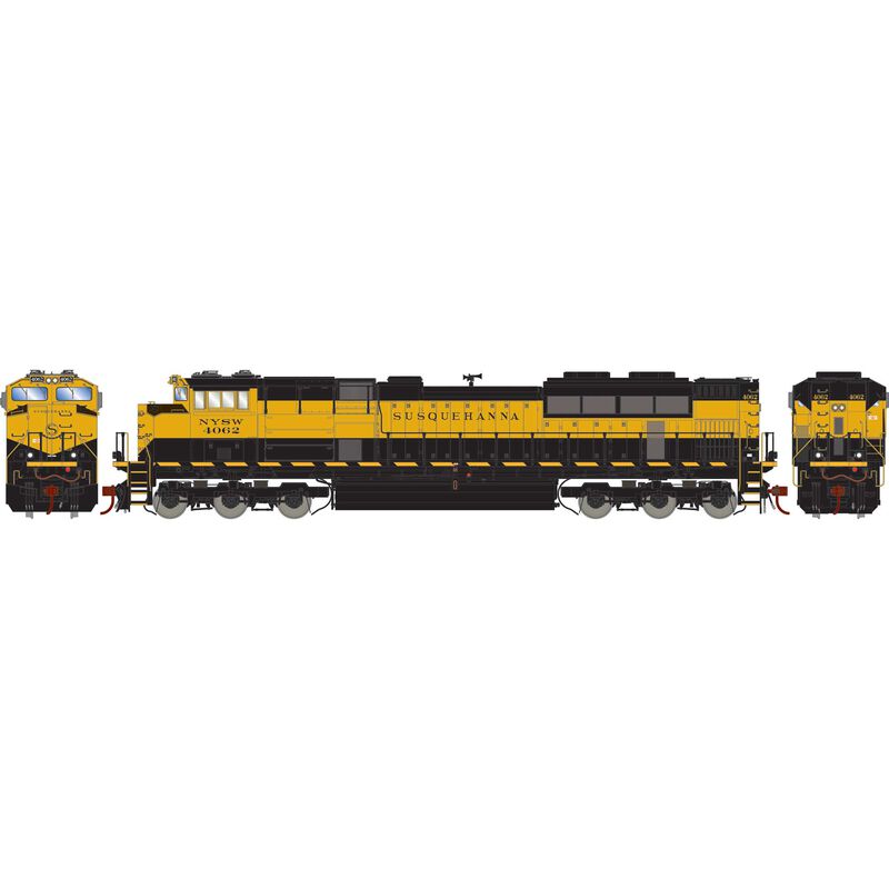 HO SD70M-2 Locomotive with DCC & Sound, NYS&W #4062