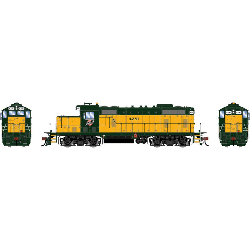 Athearn Genesis HO GEN GP7R Locomotive, CNW #4281