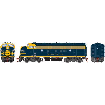 HO F7A Locomotive with DCC & Sound, ATSF #265C HO F7A Locomotive with DCC & Sound, ATSF #265C