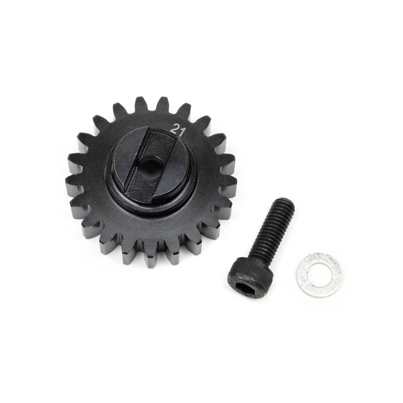 Losi Pinion Gear and Hardware, 21T 1.5M: 5IVE-T 3.0