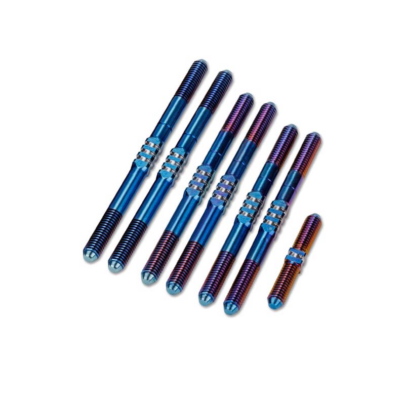 Schumacher Cat L1R Fin turnbuckle kit - burnt blue Schumacher Cat L1R Fin turnbuckle kit - burnt blue
