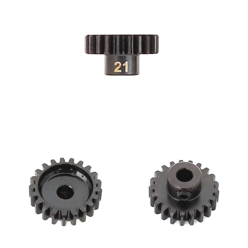 M5 Pinion Gear, 21T, MOD1, 5mm Bore, M5 Set Screw