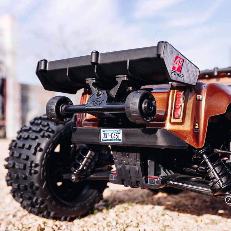 1/10 OUTCAST 4x4 4S BLX Brushless Stunt Truck with Spektrum RTR, Bronze