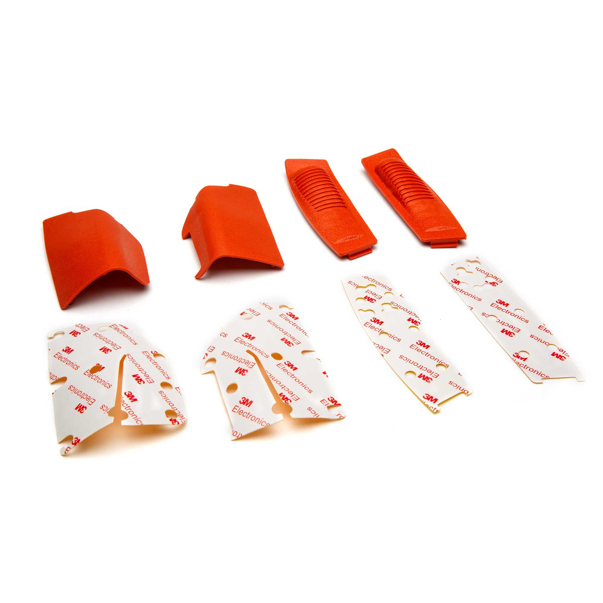 Spektrum Orange Grip Set with Tape: DX6 G2/3, DX8 G2 | Horizon Hobby