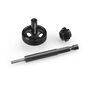 Tire Break-In Drill Adapter Kit, Black