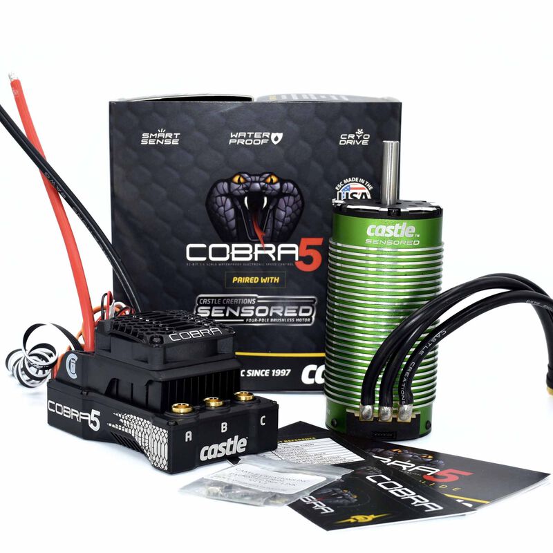 Cobra 5 8S ESC & 2028-800KV Brushless Motor Combo