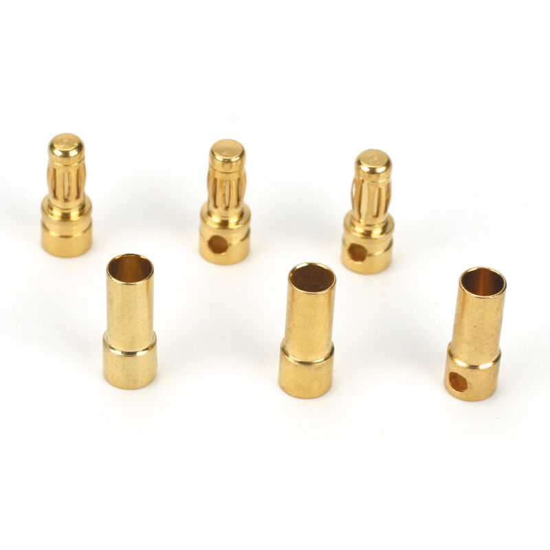 Connector: Bullet Set, 3.5mm (3)
