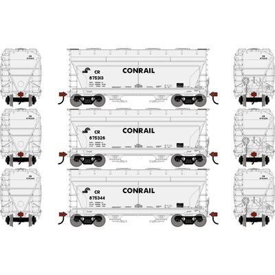 HO ATH ACF 2970 Covered Hopper, CR #876313/876326/876344 (3) HO ATH ACF 2970 Covered Hopper, CR #876313/876326/876344 (3)
