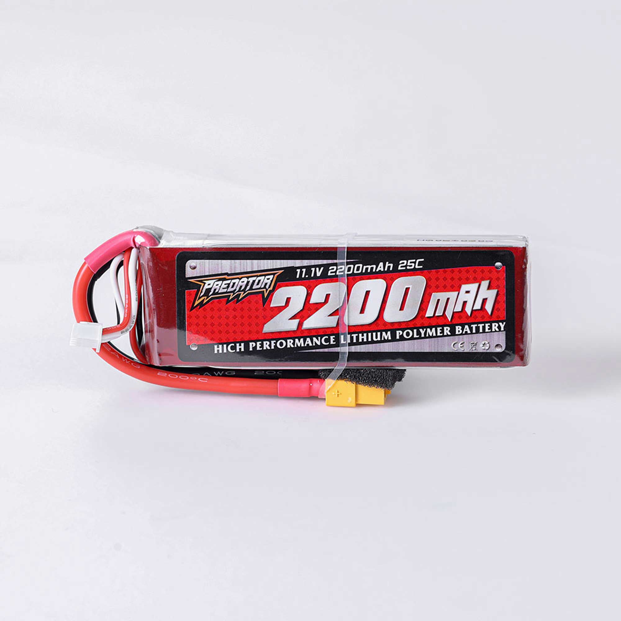 FMS FMS 3S 11.1V 2200mAh 25C LiPo: XT60 Connector | Horizon Hobby
