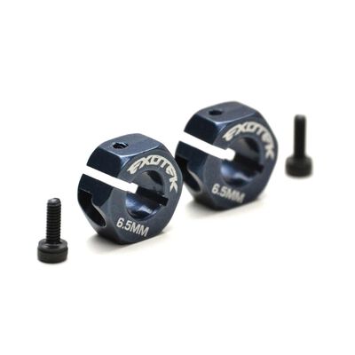 Hex Set, 7075 6.5mm Wide, 1 Pair: Eb410 Hex Set, 7075 6.5mm Wide, 1 Pair: Eb410