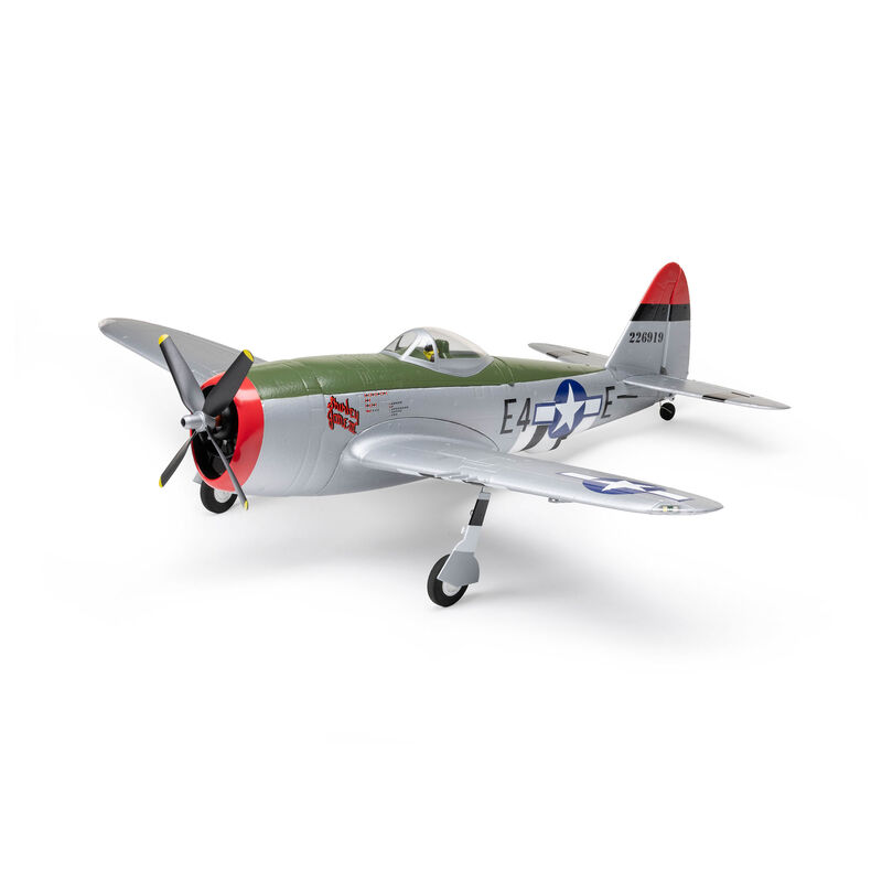 E-flite Micro P-47 Thunderbolt 625mm BNF Basic with AS3X+ and SAFE Select E-flite Micro P-47 Thunderbolt 625mm BNF Basic with AS3X+ and SAFE Select