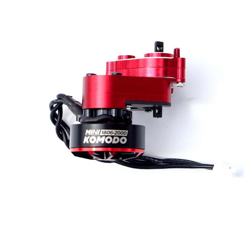 Mini Stellar Transmission with Mini Komodo Brushless Motor: FCX24 & Cayman