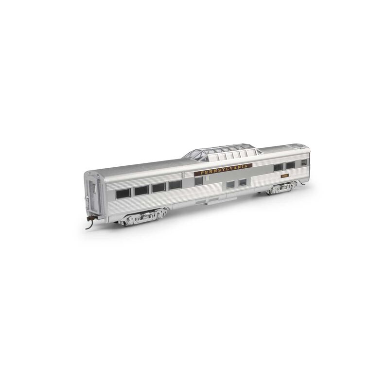 Roundhouse HO RND Streamline Dome Car, PRR #9345