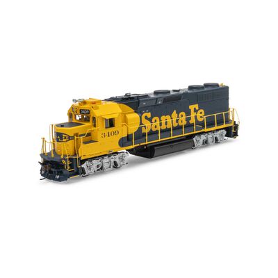 HO GP39-2u Locomotive with DCC & Sound, ATSF #3409 HO GP39-2u Locomotive with DCC & Sound, ATSF #3409