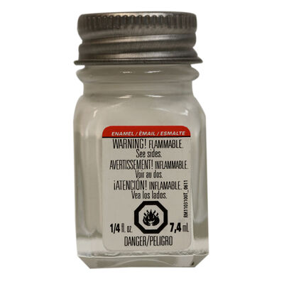 Enamel 1/4 oz Gloss White Enamel 1/4 oz Gloss White