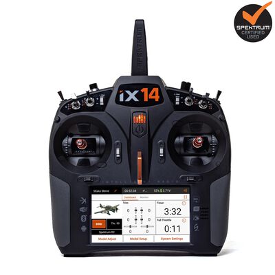 iX14 14-Channel DSMX Spektrum Certified Transmitter Only iX14 14-Channel DSMX Spektrum Certified Transmitter Only