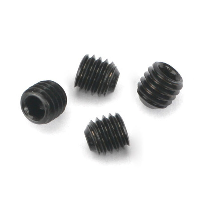Socket Set Screws, 3mm x 3 (4pk)