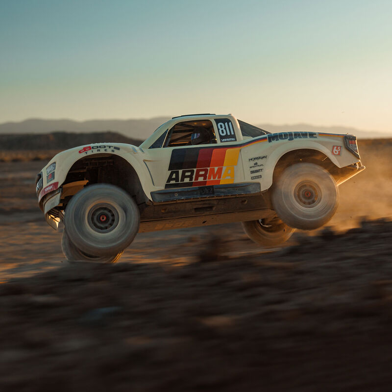 ARRMA 1/7 MOJAVE 6S 4X4 RTR Brushless Desert Truck, Beige