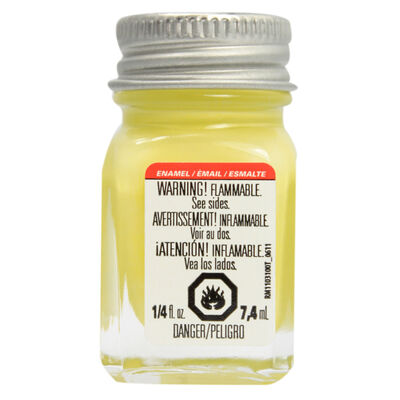 Enamel 1/4 oz Light Yellow Enamel 1/4 oz Light Yellow