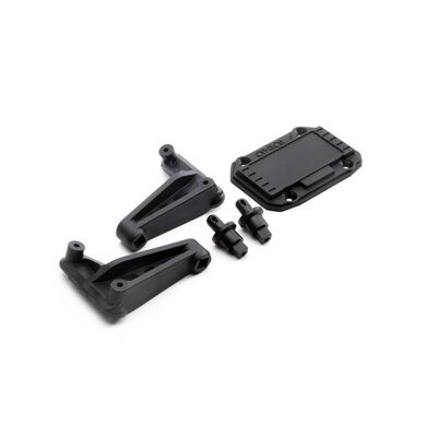 SCX6: Jeep JLU Body Mount Set, Rear SCX6: Jeep JLU Body Mount Set, Rear