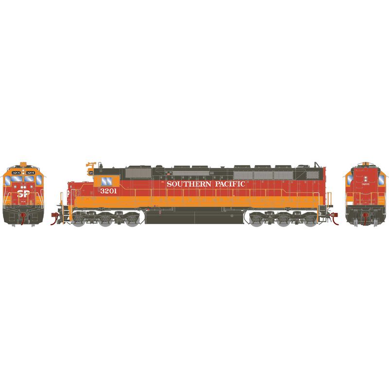 HO GEN SDP45 Locomotive w/DCC & SOUND, Legendary Liveries SP 'Daylight' #3201 HO GEN SDP45 Locomotive w/DCC & SOUND, Legendary Liveries SP 'Daylight' #3201
