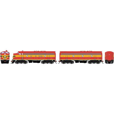 HO F3A / F3B Locomotive Set with DCC & Sound, Freight FEC #503, #552 HO F3A / F3B Locomotive Set with DCC & Sound, Freight FEC #503, #552