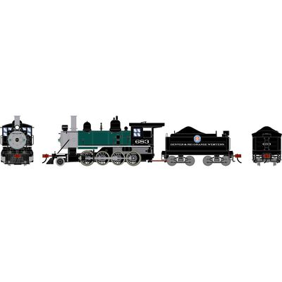HO ATH 2-8-0 Steam Locomotive w/DCC & Sound, DRGW #683 HO ATH 2-8-0 Steam Locomotive w/DCC & Sound, DRGW #683