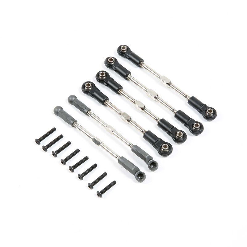 Losi Adjustable Turnbuckle Set (6) 22S Horizon Hobby