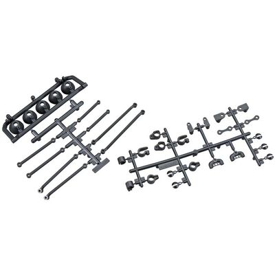 Univ Mount 5 Bucket Light Bar Black Univ Mount 5 Bucket Light Bar Black