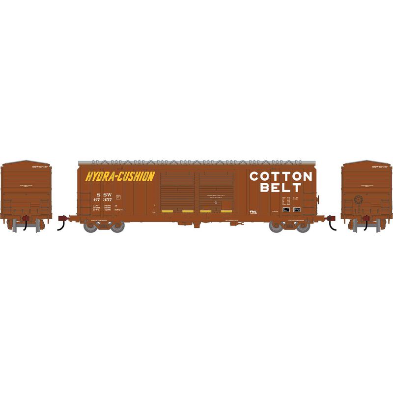 HO 50' FMC 5283 Double Door Box Car, SSW #67357