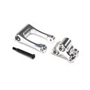 Aluminum Knuckle & Pull Rod, Silver: Promoto-MX